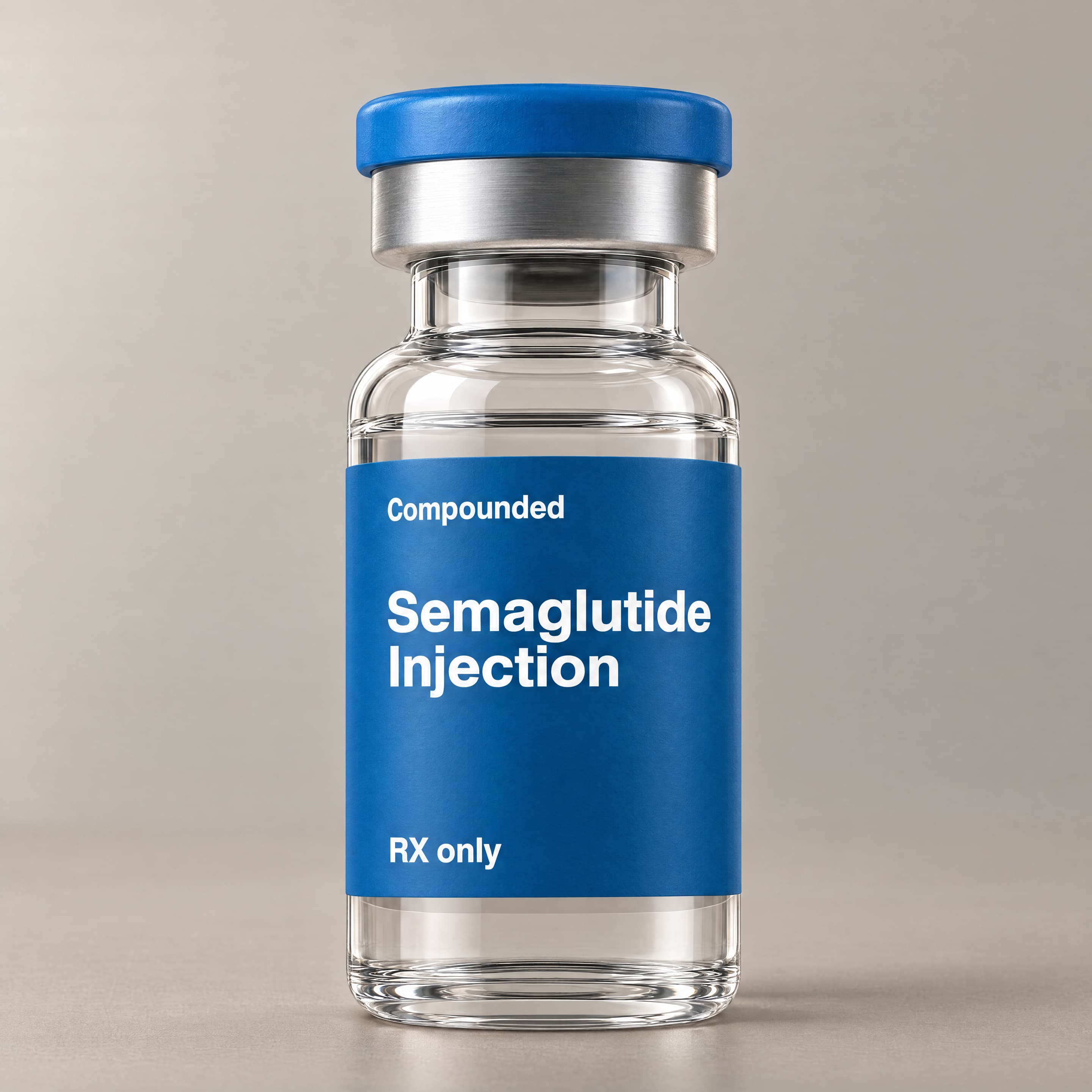 Compounded Semaglutide vial